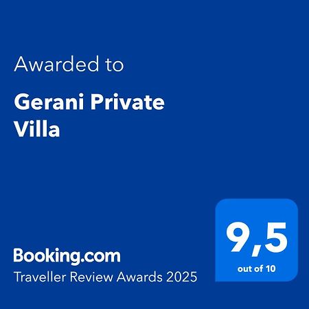 Gerani Private Villa Luaran gambar